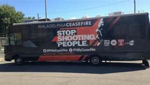 Philadelphia Cease Fire bus
