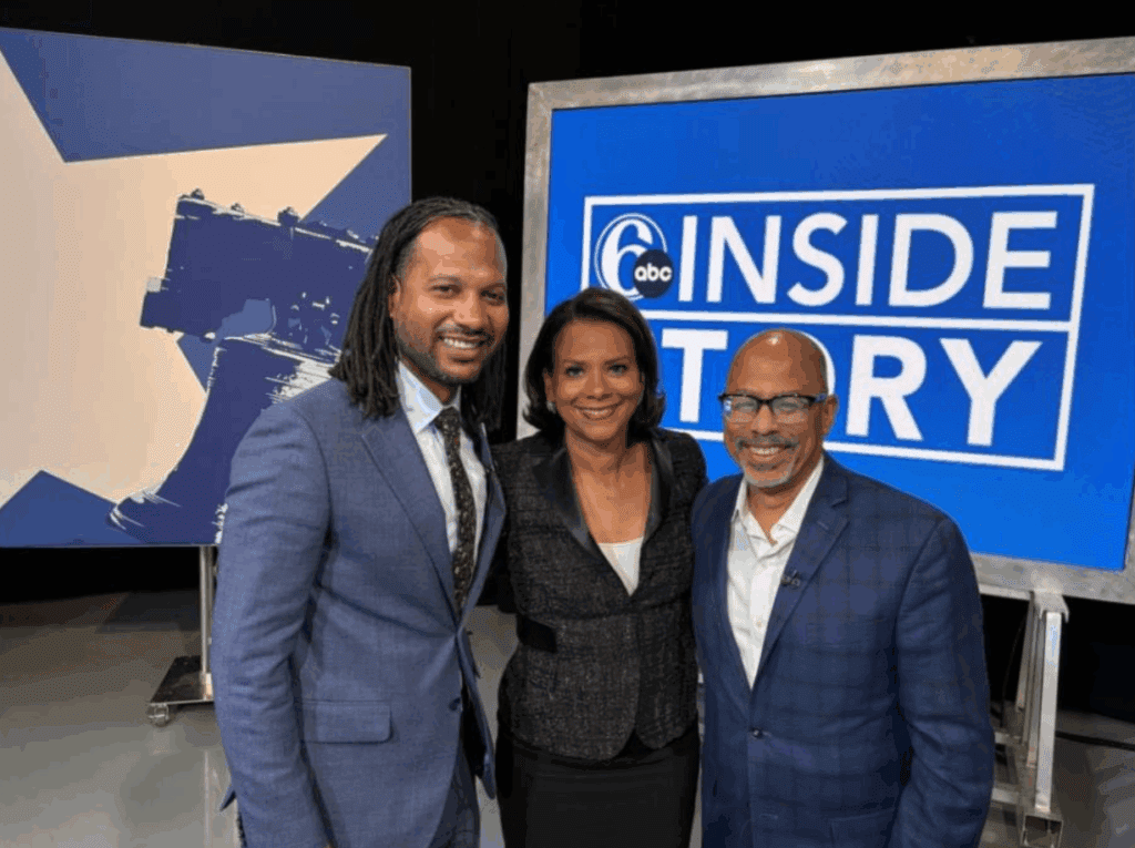 On 6abc’s Inside Story, host Tamala Edwards with David Brown and Adam Geer.