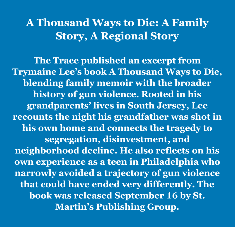 A Thousand Ways to Die book blurb